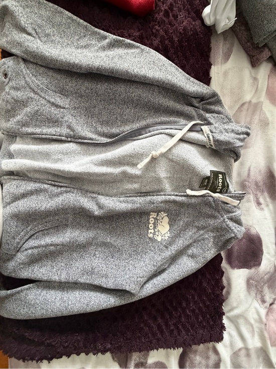 Roots Sweaters - Roots Kids Gray Zip-Up Sweatpants Joggers